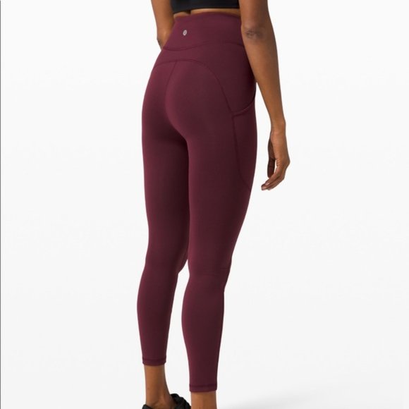 Lululemon Invigorate HR Tight 25” in Cassis - Picture 2 of 4